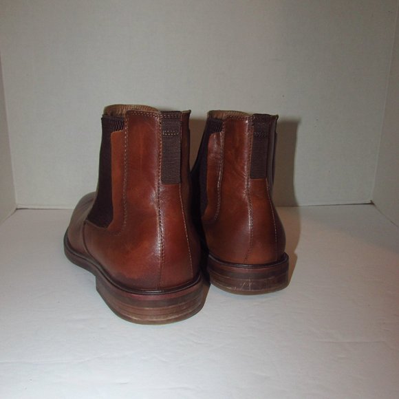 Steve Madden Men's Leather Ankle Boots - Picture 4 of 10